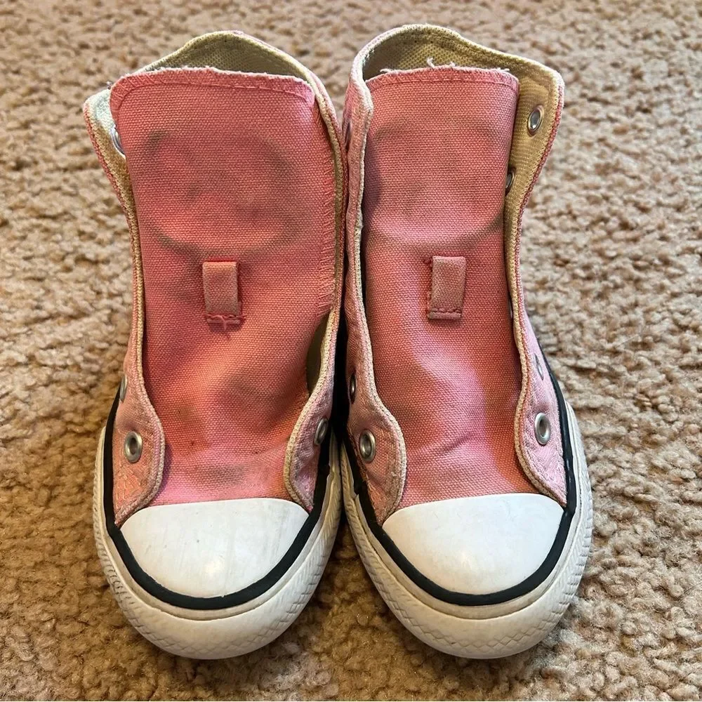 Converse | Pink Hightop Chuck Taylor, Size 11